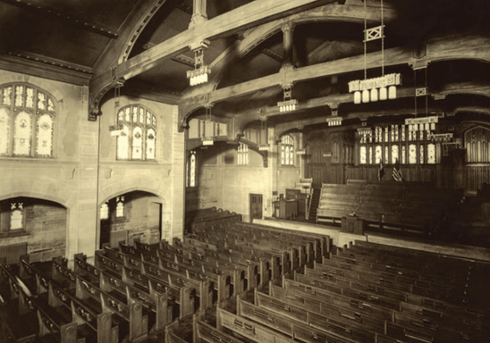 Skinner Memorial Chapel, Interior